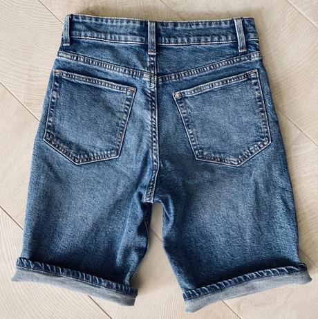 Šortky slim regular denim, h&m,34