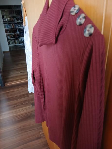 Bordový  rolák, xl