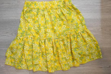 Volánová sukňa na gumu s/m, m