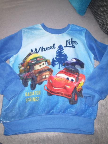Mikina plyšová cars, disney,128