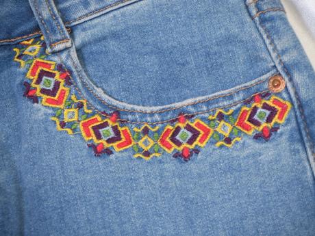 Kvalitné riflová sukňa fb sister, fishbone,m