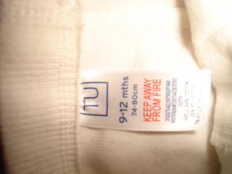 Kvietkované pančuchy /nenosené/veľ.9-12 mes., tu,74