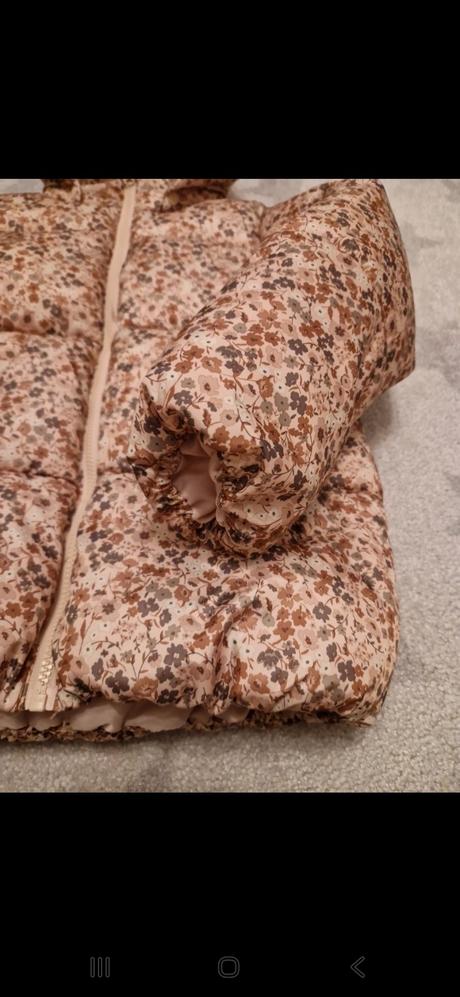 Bunda kvietky, h&m,134