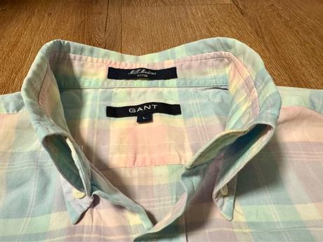 Pastelová ľahučká košeľa, gant,l