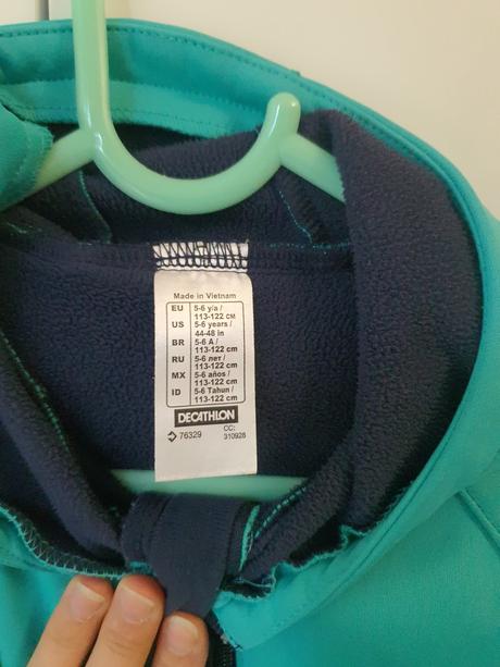 Softshellová bunda, quechua,116