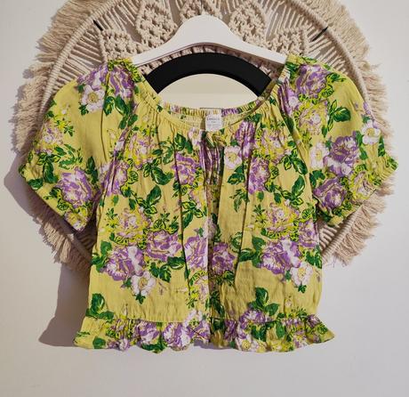 Crop blúzka lindex, lindex,158