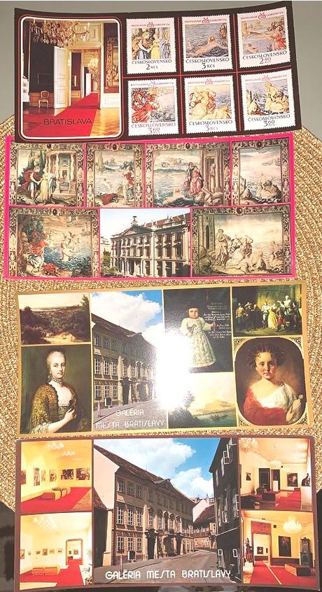 Retro pohľadnice galéria mesta bratislava,
