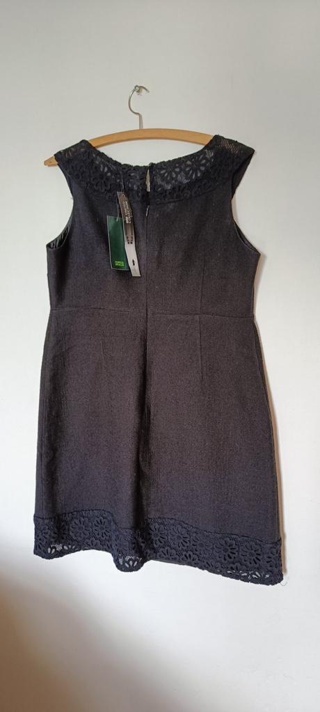 Čierne eleg. šaty 44 veľkosť, debenhams,44