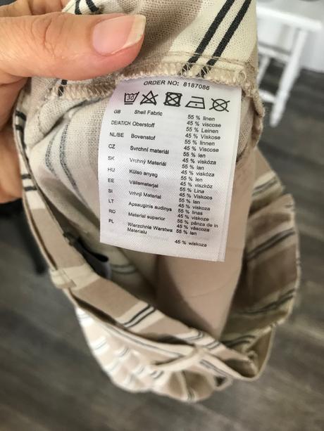 Nové široké 7/8 nohavice, takko,m