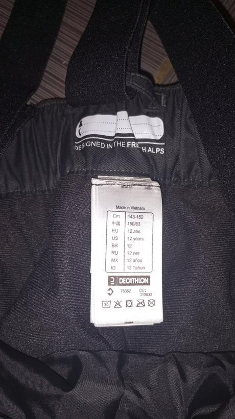 Detské oteplovacky, decathlon,146