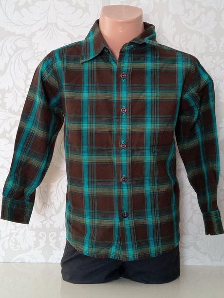 Chlapčenská kockovaná košeľa cherokee (4-5 r.), cherokee,110