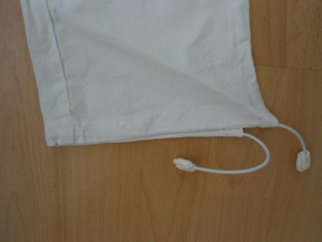 Biele 3/4 nohavice, xs