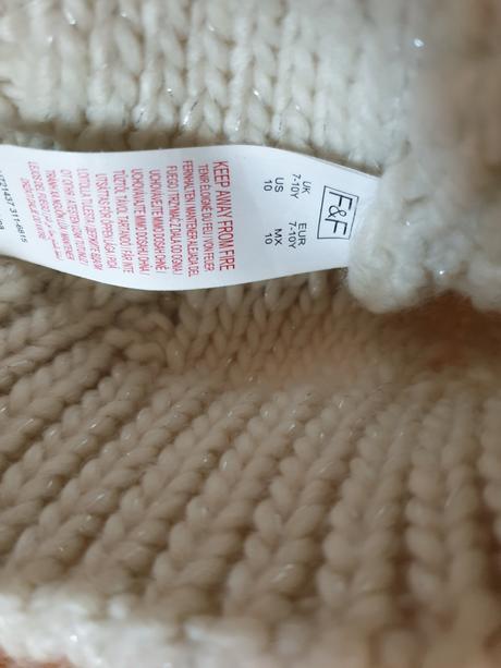 Pletená čiapka s brmbolcom, f&f,128