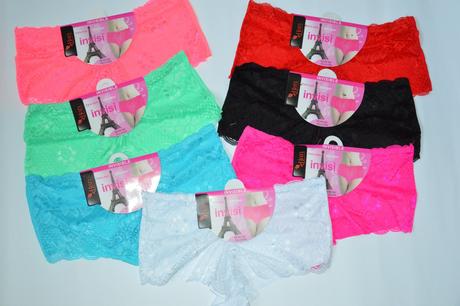 Dámske krajkované nohavičky, l / m / s / xl / xxl