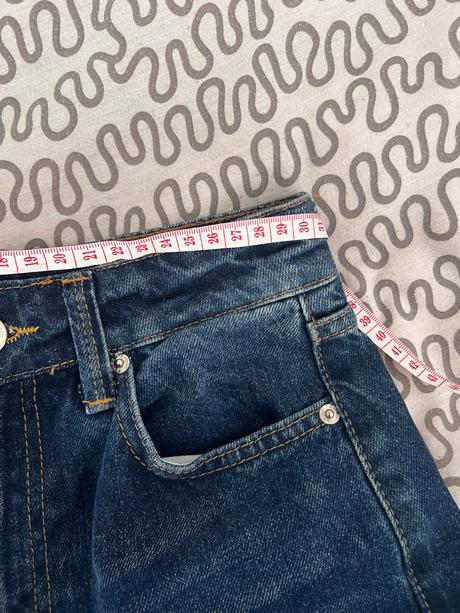 Široké modré džínsy, amisu,xs