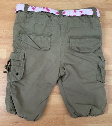 H&m zelené podšité nohavice, h&m,62