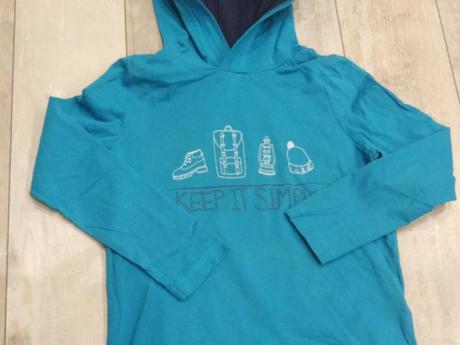 Tričko s kapucou, lupilu,110