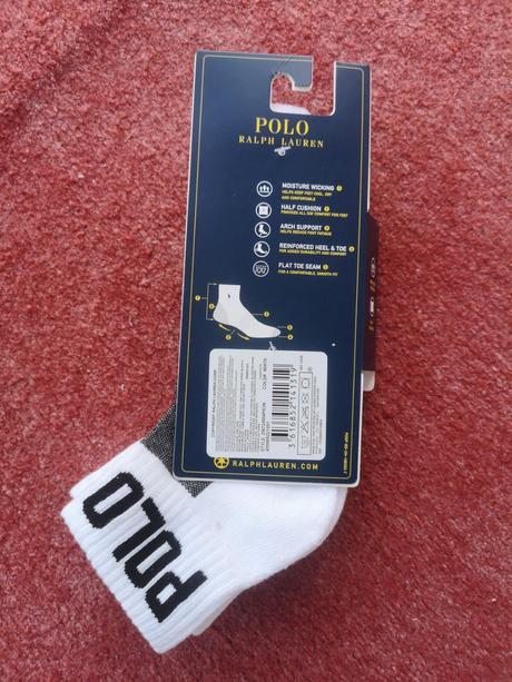 Ralph lauren funkčné ponožky 3 páry 36-42, ralph lauren,36 - 42