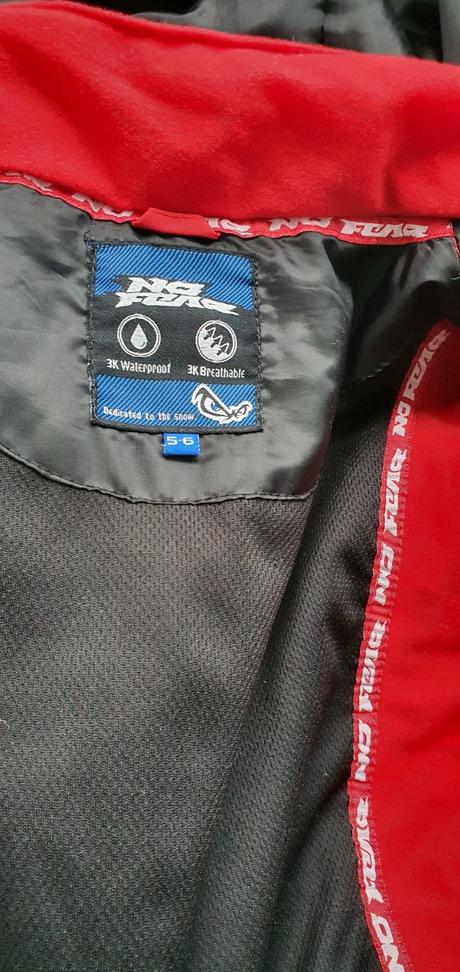 Lyziarska bunda no fear a oteplovaky loop, no fear,116