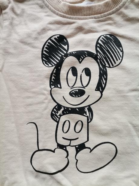 Chlapčenska mikina mickey béžová, sinsay,80