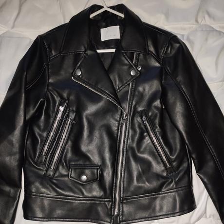 Koženkova bunda zara veľ 11-12 r top stav, zara,152