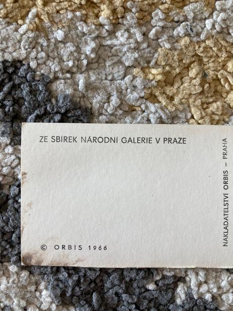 Pohľadnica orbis 1966 a diapozitív,