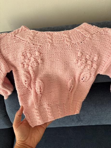 Handmade svetrik top stav, 98