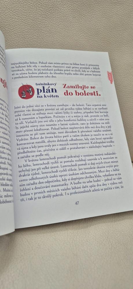 Kniha z lehu k běhu,