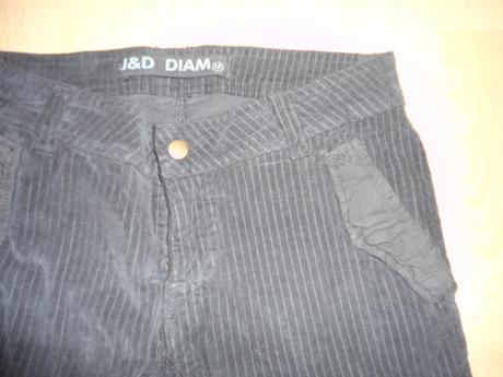 Cierne 3/4-ove nohavice, s