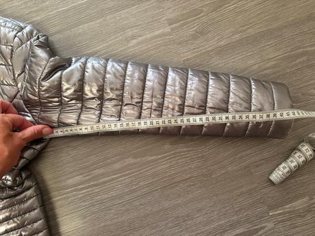 Prechodná strieborná/šedá bunda, calliope,152