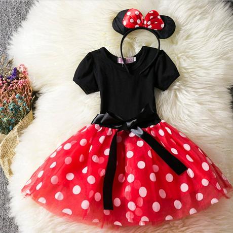 Komplet minnie mause tutu saty a celenka s uskami, 