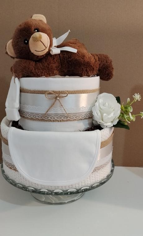 Plienková torta medvedíkovo pohladenie - neutrálna,