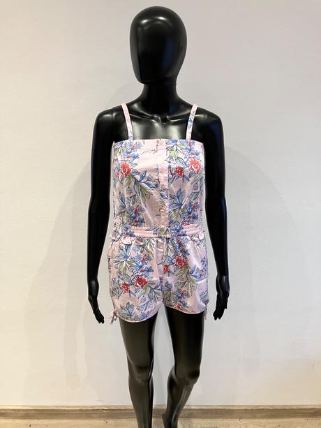 Dámsky vzorovaný letný overal (s/m), m / s