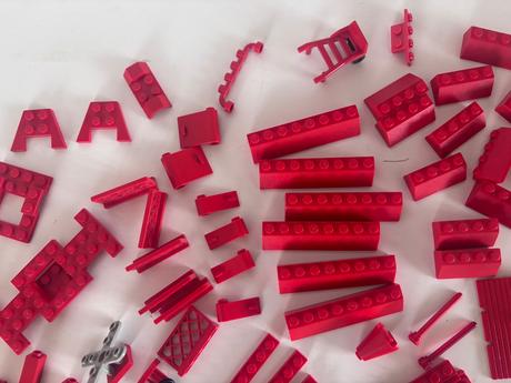 Lego červené, 