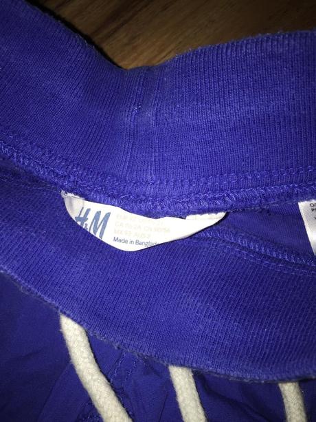 Zateplené tepláky, h&m,92