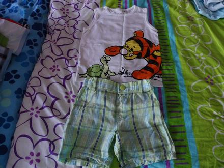 Tigríkový kompletík 86 h&m disney winnie pooh, h&m,86