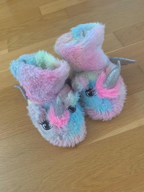 Teple papucky lindex jednorozec, lindex,25