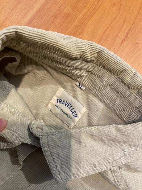 Béžová manchestrová košeľa - xl, xl