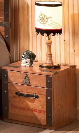 Nočný stolík od firmy cilek séria black pirate,