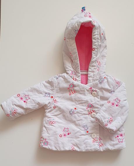 Bunda s kapucňou veľ. 3-6m, debenhams,68