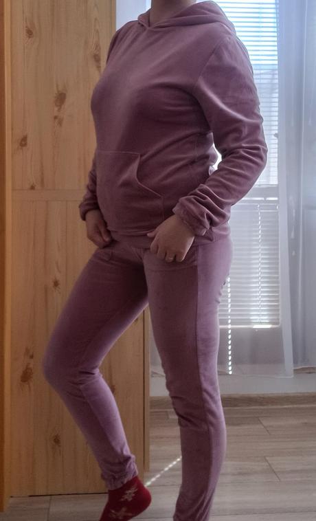 Velúrovaná športová súprava, pepco,s