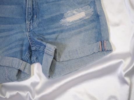 Kvalitné riflové kraťasy h&m, h&m,170