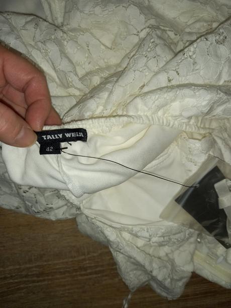 Biele šaty, tally weijl,42