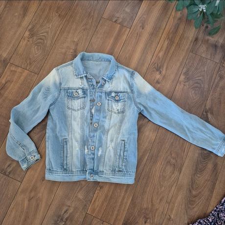 Rifľová bunda, denim,158