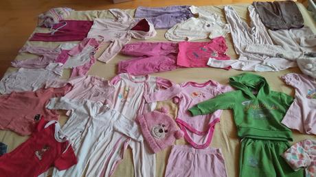 Balík oblečenia 74/80, 68–80