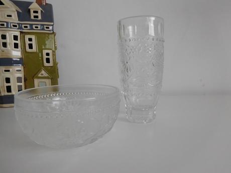 Vazička + miska na oriešky či cukríky,, 