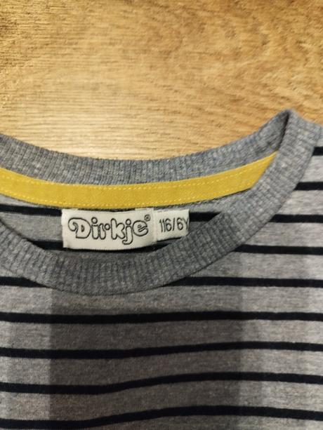 Tričko s dlhým rukávom zn. dirkje v. 116, dirkje,116