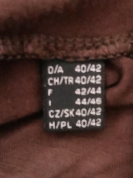 Dámska elastická tmavo hnedá sukňa woman, tcm, m/l, tcm,l