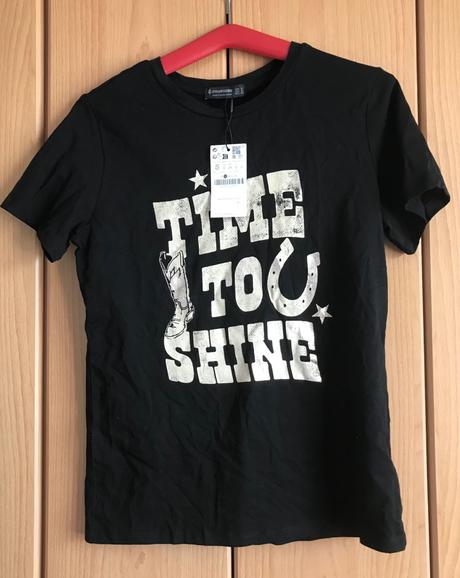 Tričko s potlačou, stradivarius,s