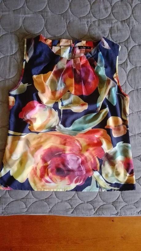 Kvetinový kvalitný top, m